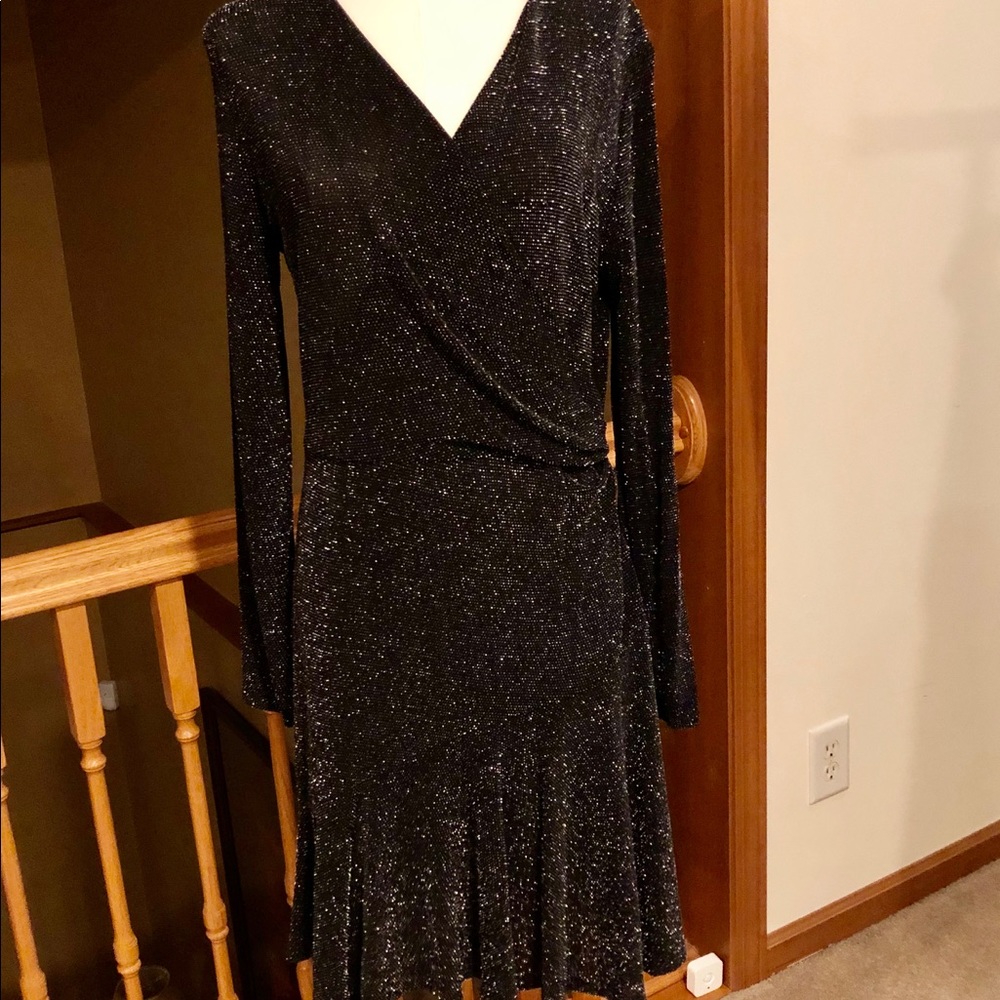 Black cocktail dress